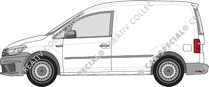 Volkswagen Caddy furgone, 2015–2020
