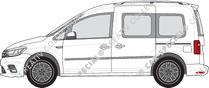 Volkswagen Caddy furgone, 2015–2020