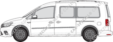 Volkswagen Caddy van/transporter, 2015–2020