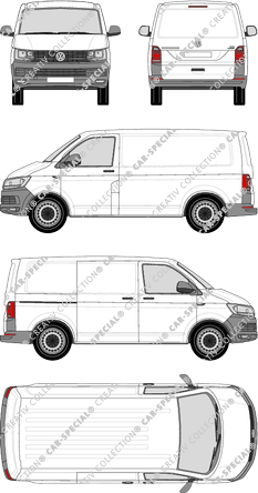 Volkswagen Transporter, 2015–2019 (VW_466)