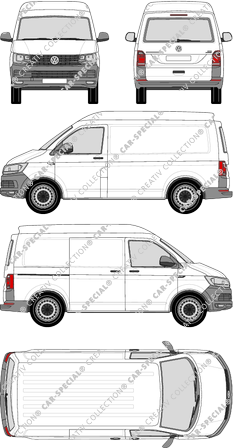 Volkswagen Transporter, 2015–2019 (VW_488)