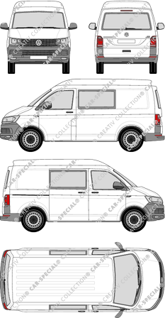 Volkswagen Transporter, 2015–2019 (VW_490)