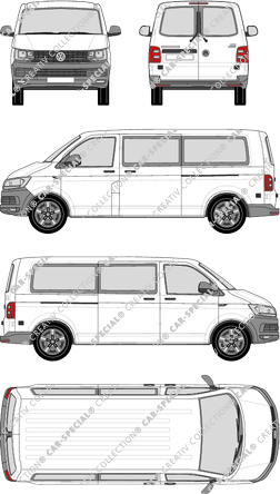 Volkswagen Transporter Kleinbus, 2015–2019 (VW_519)