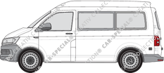 Volkswagen Transporter minibus, 2015–2019