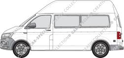 Volkswagen Transporter minibus, 2015–2019