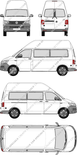 Volkswagen Transporter, 2015–2019 (VW_544)