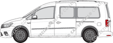 Volkswagen Caddy van/transporter, 2015–2020