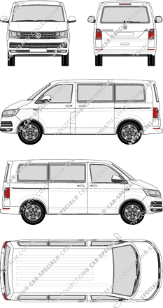 Volkswagen Multivan, 2015–2019 (VW_570)