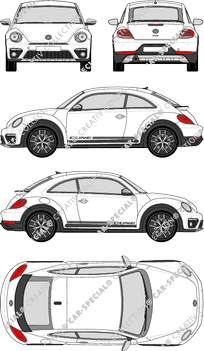 Volkswagen Beetle, 2016–2019 (VW_577)