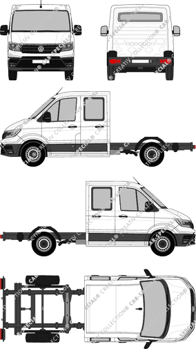 Volkswagen Crafter Chassis for superstructures, current (since 2017) (VW_593)