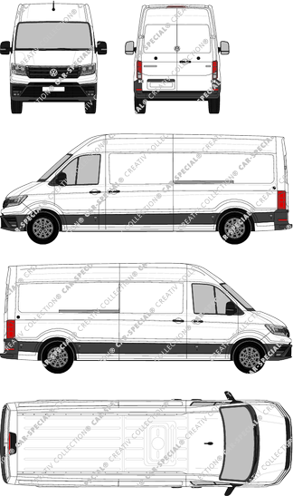 Volkswagen Crafter fourgon, actuel (depuis 2017) (VW_611)