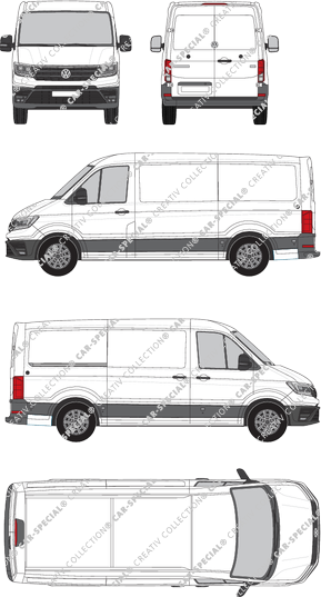 Volkswagen Crafter furgone, attuale (a partire da 2017) (VW_615)