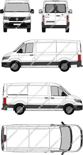 Volkswagen Crafter fourgon, actuel (depuis 2017) (VW_617)