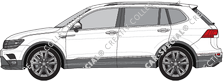 Volkswagen Tiguan, 2017–2021