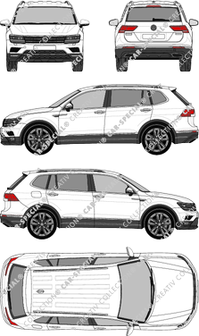 Volkswagen Tiguan, 2017–2021 (VW_641)