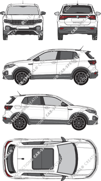 Volkswagen T-Cross, 2019–2023 (VW_655)
