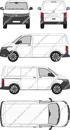 Volkswagen Transporter furgón, actual (desde 2019) (VW_661)