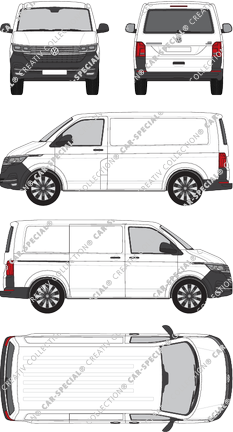 Volkswagen Transporter Kastenwagen, aktuell (seit 2019) (VW_663)