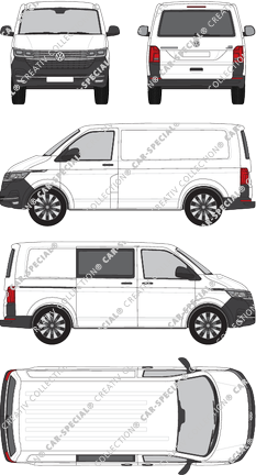 Volkswagen Transporter Kastenwagen, aktuell (seit 2019) (VW_665)