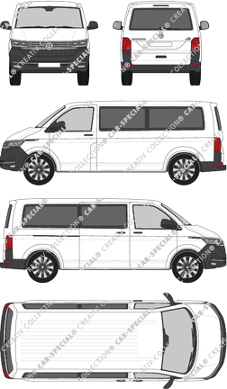 Volkswagen Transporter camionnette, actuel (depuis 2019) (VW_689)