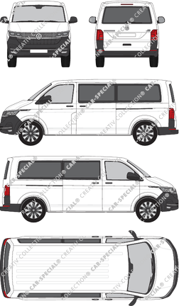 Volkswagen Transporter camionnette, actuel (depuis 2019) (VW_690)