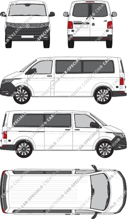 Volkswagen Transporter microbús, actual (desde 2019) (VW_699)