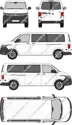 Volkswagen Transporter camionnette, actuel (depuis 2019) (VW_700)