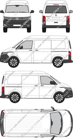 Volkswagen Transporter, 2019–2024 (VW_704)