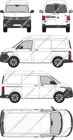 Volkswagen Transporter Kastenwagen, aktuell (seit 2019) (VW_714)