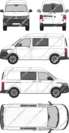 Volkswagen Transporter fourgon, actuel (depuis 2019) (VW_717)