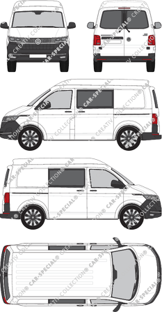 Volkswagen Transporter Kastenwagen, aktuell (seit 2019) (VW_718)