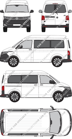 Volkswagen Transporter camionnette, actuel (depuis 2019) (VW_719)