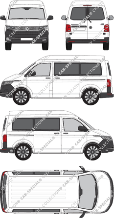 Volkswagen Transporter Kleinbus, aktuell (seit 2019) (VW_720)