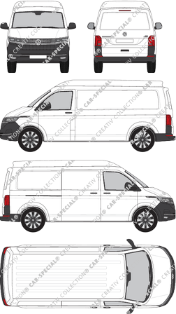 Volkswagen Transporter, 2019–2024 (VW_721)