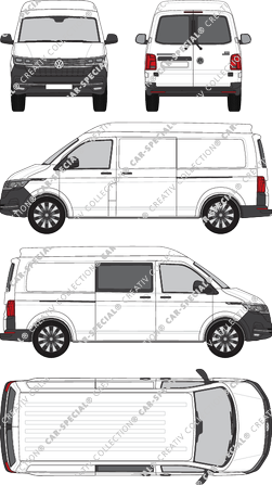 Volkswagen Transporter, 2019–2024 (VW_736)