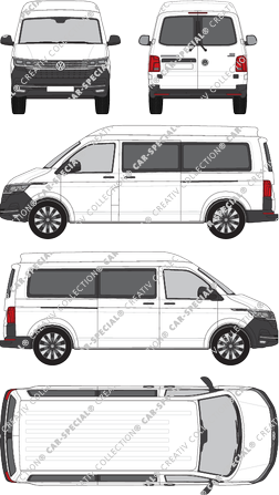 Volkswagen Transporter microbús, actual (desde 2019) (VW_740)