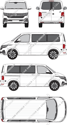 Volkswagen Transporter microbús, actual (desde 2019) (VW_753)