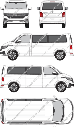 Volkswagen Transporter microbús, actual (desde 2019) (VW_758)