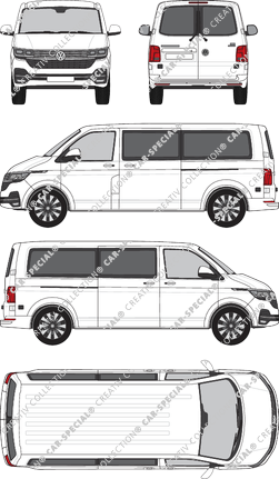 Volkswagen Transporter microbús, actual (desde 2019) (VW_761)