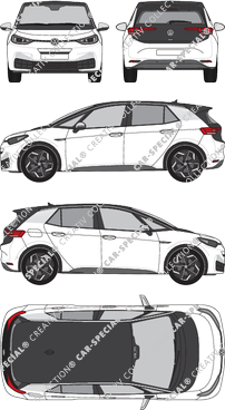 Volkswagen ID.3, 2020–2023 (VW_771)