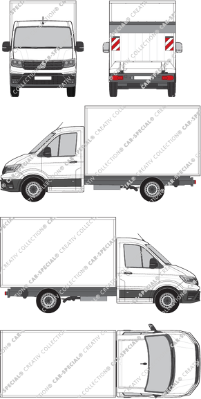 Volkswagen Crafter Box bodies, current (since 2017) (VW_773)