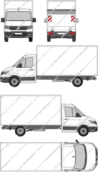 Volkswagen Crafter Box bodies, current (since 2017) (VW_774)