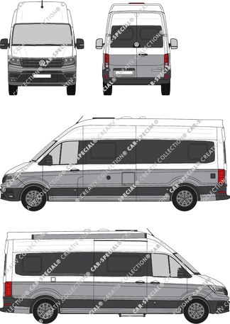 Volkswagen Grand California Camper, actuel (depuis 2019) (VW_776)