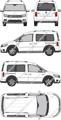 Volkswagen Caddy, 2015–2020 (VW_779)