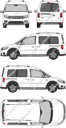 Volkswagen Caddy, 2015–2020 (VW_782)