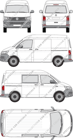Volkswagen Transporter, 2015–2019 (VW_788)