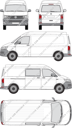 Volkswagen Transporter, 2015–2019 (VW_789)