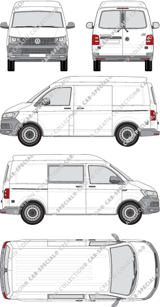 Volkswagen Transporter, 2015–2019 (VW_796)