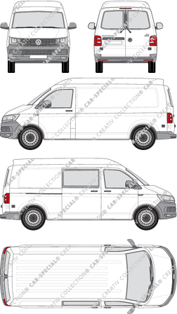 Volkswagen Transporter, 2015–2019 (VW_797)