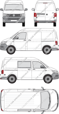 Volkswagen Transporter, 2015–2019 (VW_814)